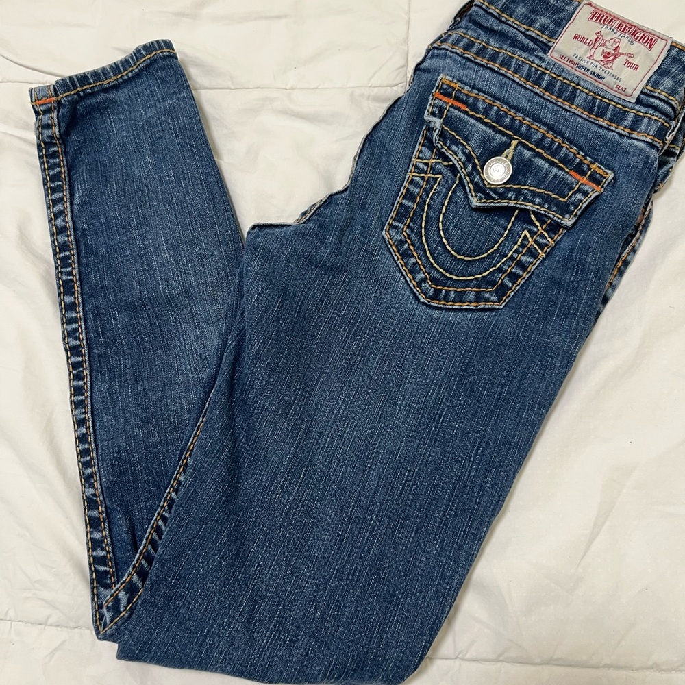 True Religion Women's Blue Jeans